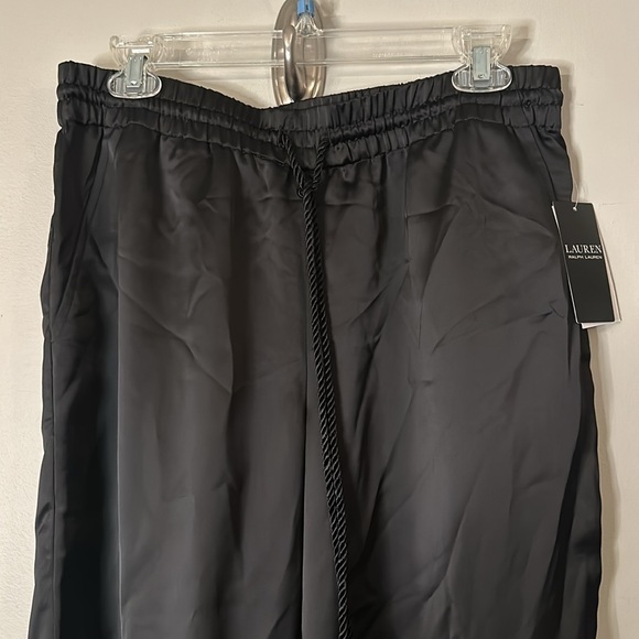 LAUREN Ralph Lauren Satin Wide Leg Pant - Picture 4 of 10